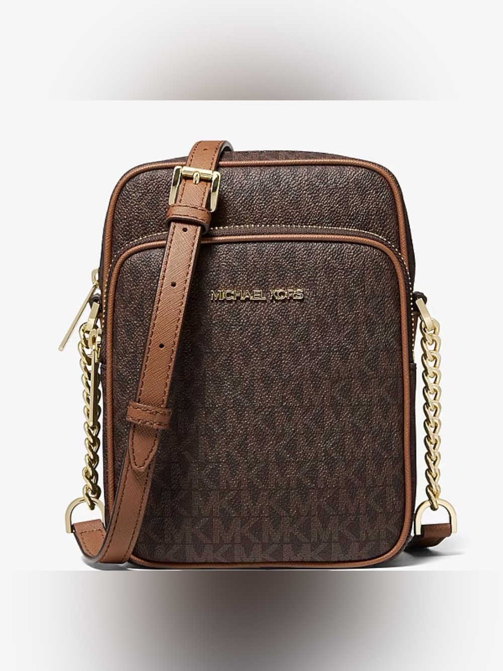 Jet Set Travel Medium Logo Crossbody Bag